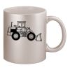 11oz Metallic Silver Mug Thumbnail