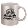 11oz Metallic Silver Mug Thumbnail