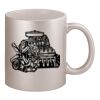 11oz Metallic Silver Mug Thumbnail