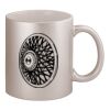 11oz Metallic Silver Mug Thumbnail