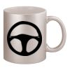 11oz Metallic Silver Mug Thumbnail