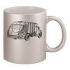 11oz Metallic Silver Mug Thumbnail