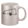 11oz Metallic Silver Mug Thumbnail