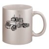 11oz Metallic Silver Mug Thumbnail
