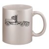 11oz Metallic Silver Mug Thumbnail