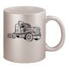11oz Metallic Silver Mug Thumbnail