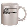 11oz Metallic Silver Mug Thumbnail
