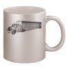 11oz Metallic Silver Mug Thumbnail
