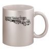 11oz Metallic Silver Mug Thumbnail