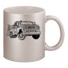 11oz Metallic Silver Mug Thumbnail