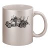 11oz Metallic Silver Mug Thumbnail