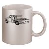 11oz Metallic Silver Mug Thumbnail