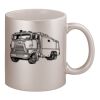 11oz Metallic Silver Mug Thumbnail