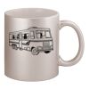 11oz Metallic Silver Mug Thumbnail
