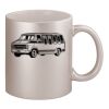 11oz Metallic Silver Mug Thumbnail