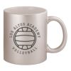 11oz Metallic Silver Mug Thumbnail