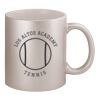 11oz Metallic Silver Mug Thumbnail