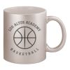 11oz Metallic Silver Mug Thumbnail