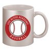 11oz Metallic Silver Mug Thumbnail