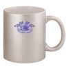 11oz Metallic Silver Mug Thumbnail