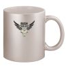 11oz Metallic Silver Mug Thumbnail