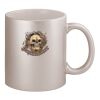 11oz Metallic Silver Mug Thumbnail