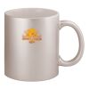 11oz Metallic Silver Mug Thumbnail