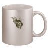 11oz Metallic Silver Mug Thumbnail