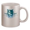 11oz Metallic Silver Mug Thumbnail