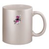 11oz Metallic Silver Mug Thumbnail