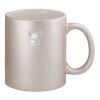 11oz Metallic Silver Mug Thumbnail