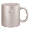 11oz Metallic Silver Mug Thumbnail