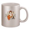 11oz Metallic Silver Mug Thumbnail