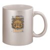 11oz Metallic Silver Mug Thumbnail