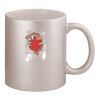 11oz Metallic Silver Mug Thumbnail