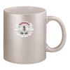11oz Metallic Silver Mug Thumbnail