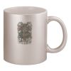 11oz Metallic Silver Mug Thumbnail