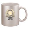 11oz Metallic Silver Mug Thumbnail