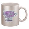 11oz Metallic Silver Mug Thumbnail