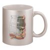 11oz Metallic Silver Mug Thumbnail