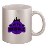 11oz Metallic Silver Mug Thumbnail