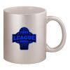 11oz Metallic Silver Mug Thumbnail