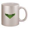 11oz Metallic Silver Mug Thumbnail