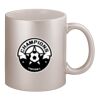 11oz Metallic Silver Mug Thumbnail