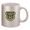 11oz Metallic Silver Mug Thumbnail