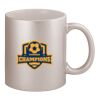 11oz Metallic Silver Mug Thumbnail