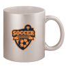 11oz Metallic Silver Mug Thumbnail