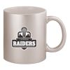 11oz Metallic Silver Mug Thumbnail