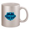 11oz Metallic Silver Mug Thumbnail
