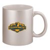 11oz Metallic Silver Mug Thumbnail